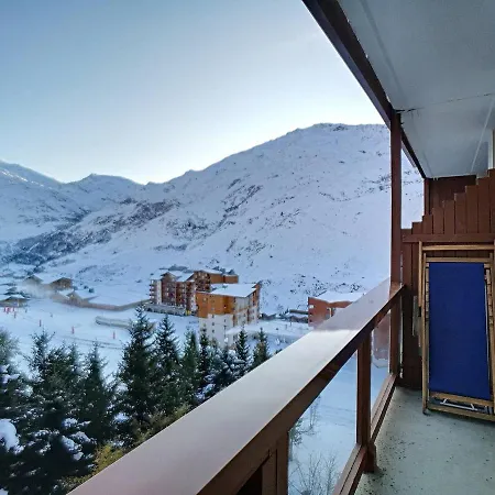Apartment Les Menuires: 2 Pieces+coin Montagne, 5 Pers, Aux Pieds, Balcon, Ascenseur - Fr-1-178-116